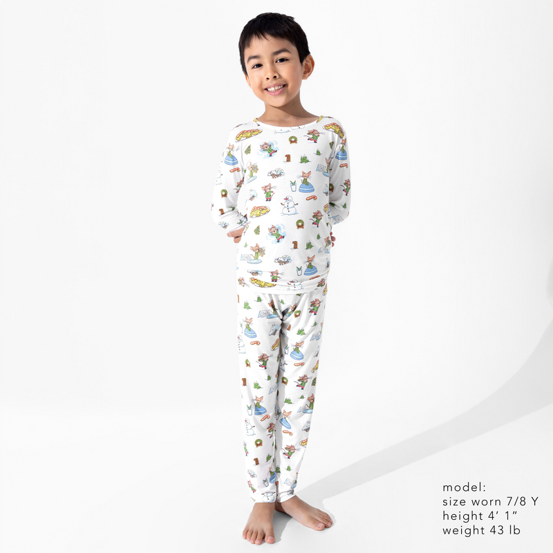 If You Give A Mouse A Cookie Christmas Bamboo Kids Pajamas
