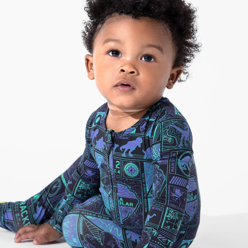 Jurassic Park: Tracker Bamboo Convertible Footie