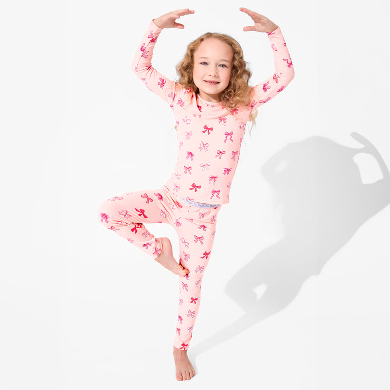 Take A Bow Bamboo Kids Pajamas