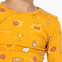 Basketball Bamboo Kids Pajamas