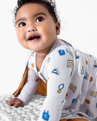 All Star Basketball Bamboo Convertible Footie