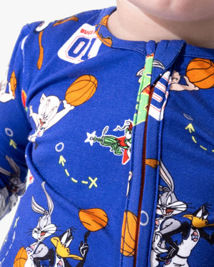 Space Jam Bamboo Convertible Footie