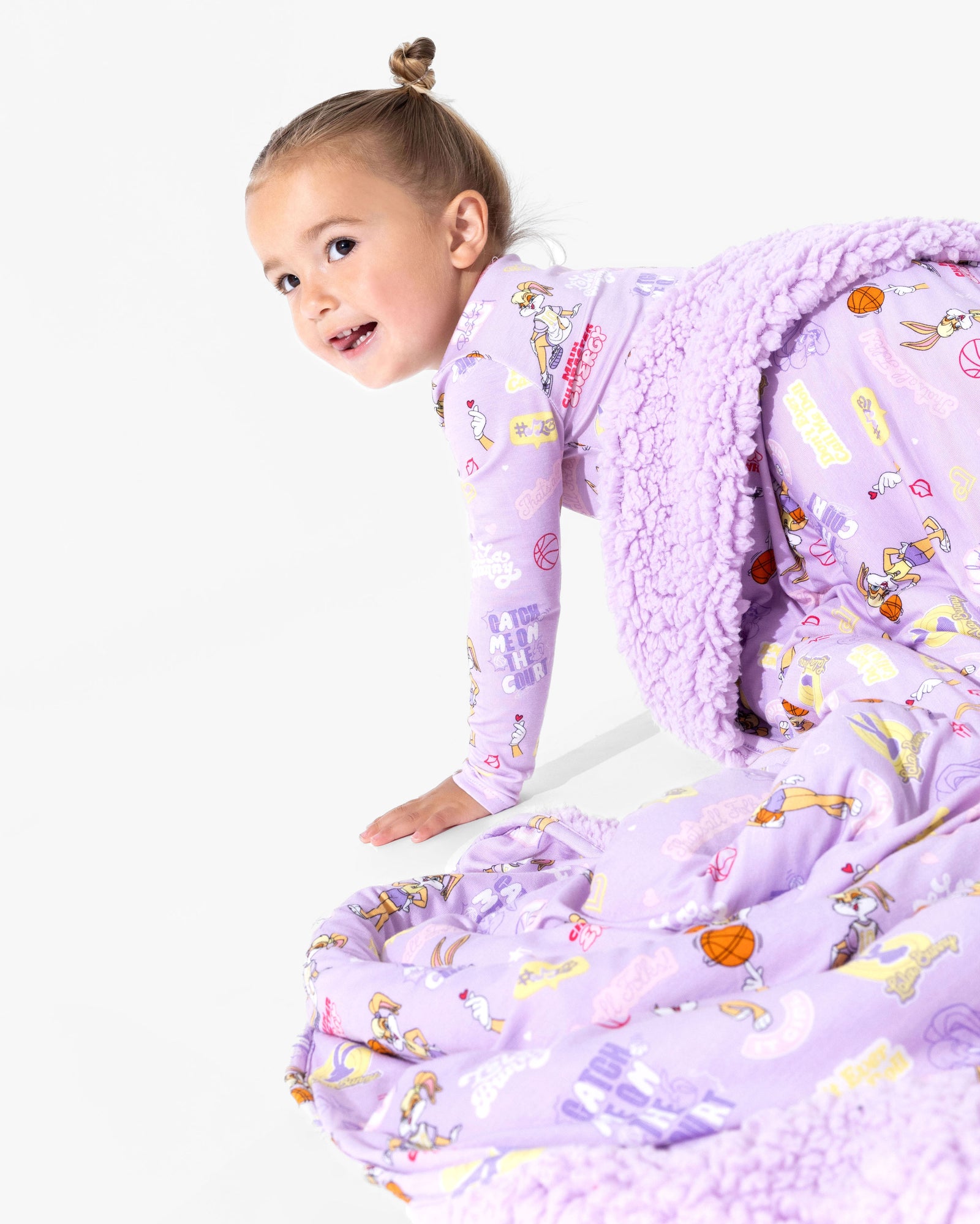 Lola Bunny Bamboo Sherpa Blanket