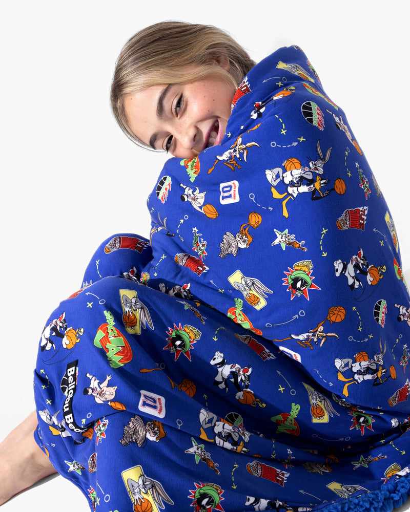 Space Jam Bamboo Sherpa Blanket