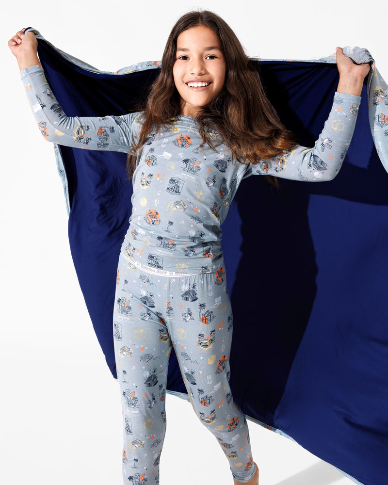 Minecraft: Time to Mine Bamboo Kids Pajamas
