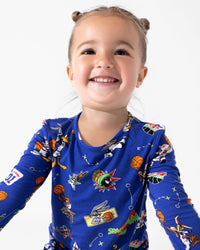 Space Jam Bamboo Kids Pajamas