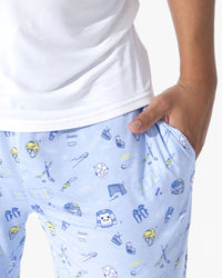 Hockey Bamboo Men's Pajama Set