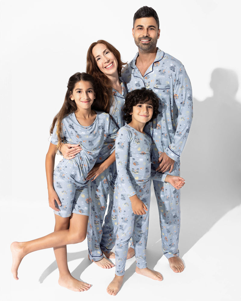 Minecraft: Time to Mine Bamboo Kids Pajama Short Set