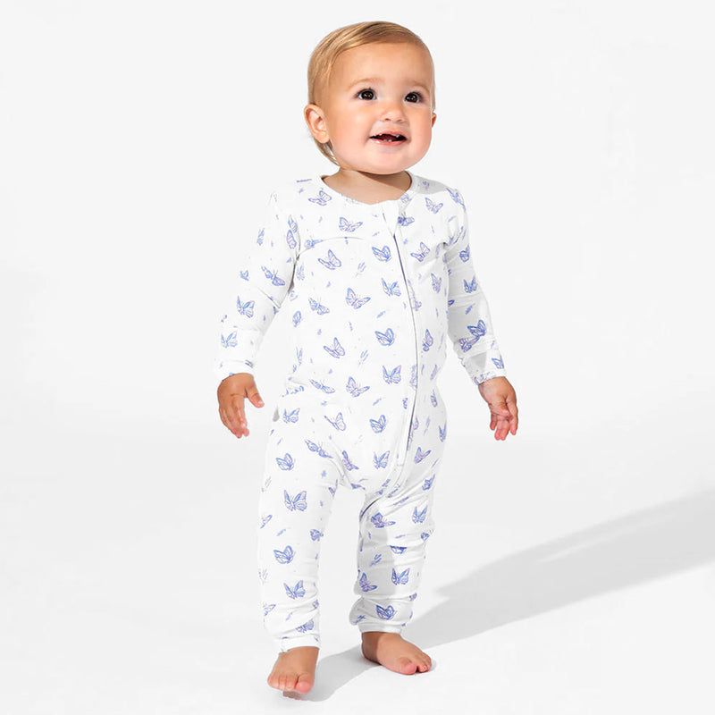 Butterfly Bamboo Convertible Footie