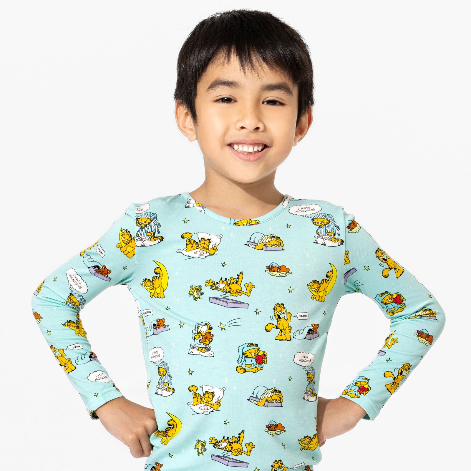 Garfield: Lazy Mondays Bamboo Kids Pajamas