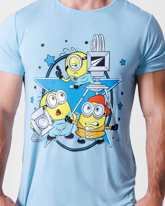 Minions: Lights Camera Action Bamboo Men's Pajama Set