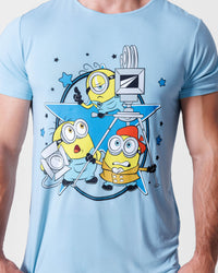 Minions: Lights Camera Action Bamboo Men's Pajama Set