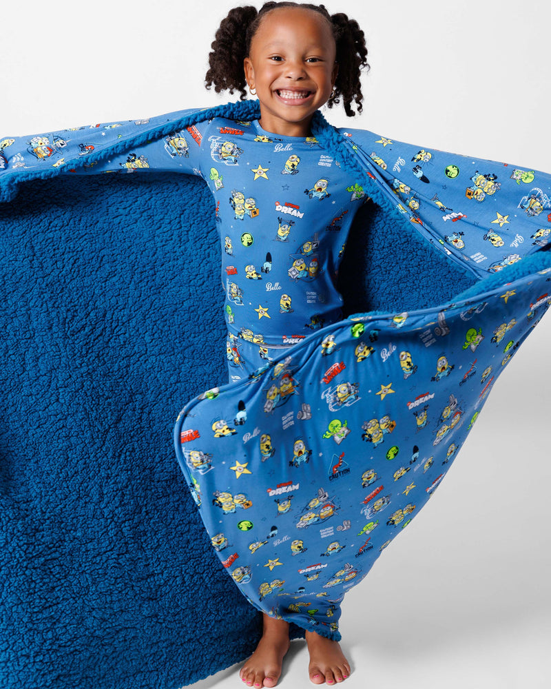 Minions: Lights Camera Action Bamboo Sherpa Blanket