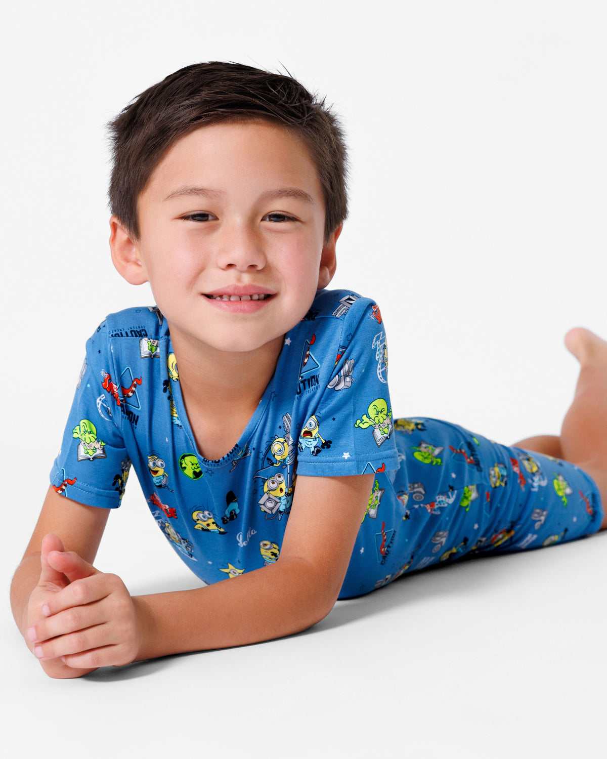 Minions: Lights Camera Action Bamboo Kids Pajama Short Set