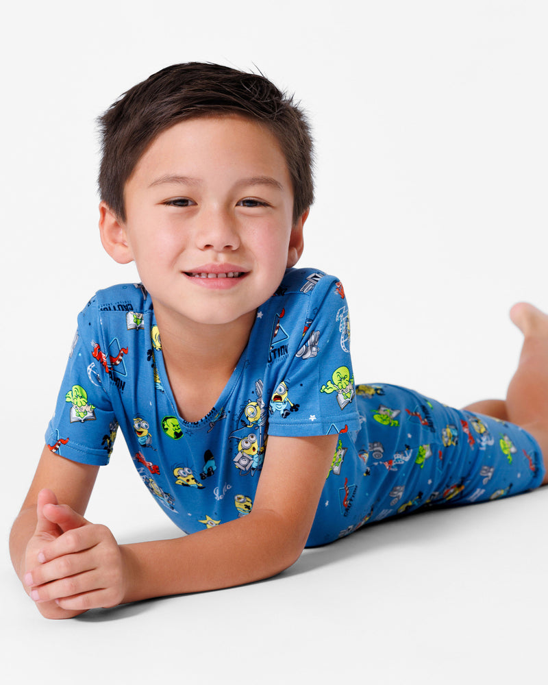 Minions: Lights Camera Action Bamboo Kids Pajama Short Set