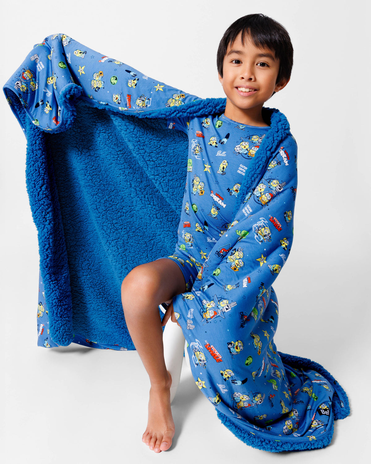 Minions: Lights Camera Action Bamboo Sherpa Blanket
