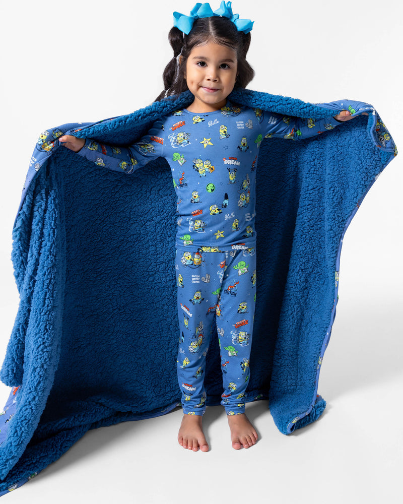 Minions: Lights Camera Action Bamboo Sherpa Blanket
