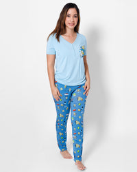 Minions: Lights Camera Action Bamboo Women's Pajama Set