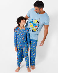 Minions: Lights Camera Action Bamboo Men's Pajama Set