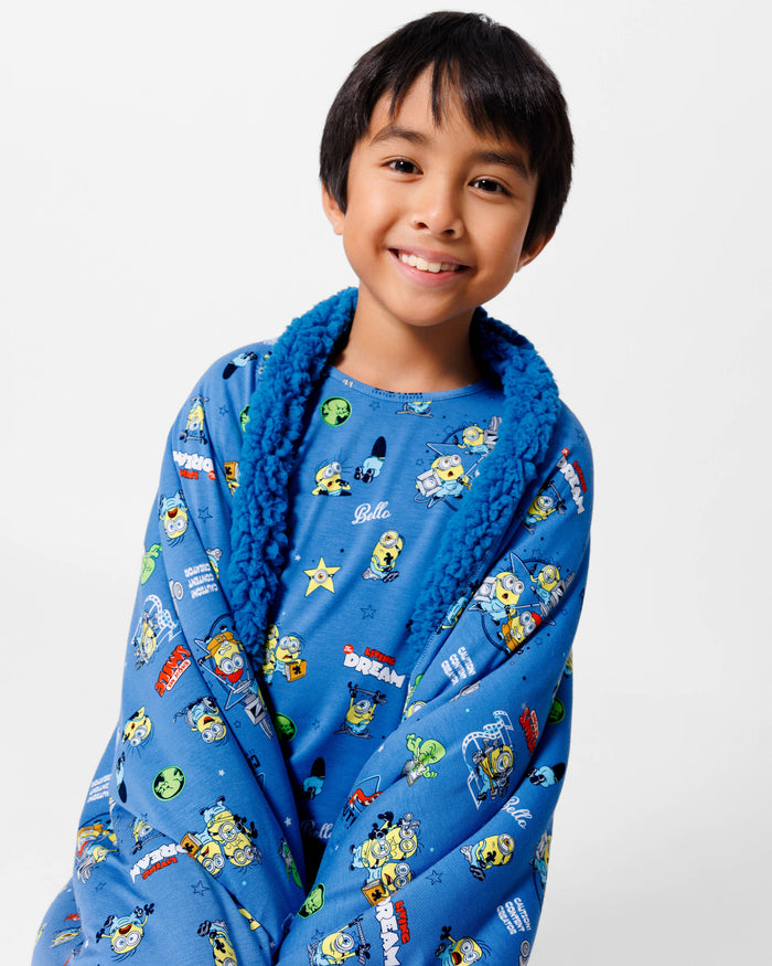 Minions: Lights Camera Action Bamboo Sherpa Blanket
