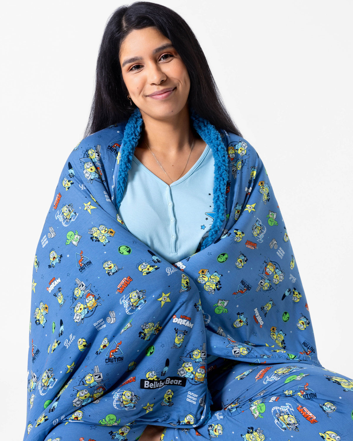 Minions: Lights Camera Action Bamboo Sherpa Blanket