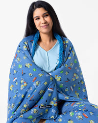 Minions: Lights Camera Action Bamboo Sherpa Blanket