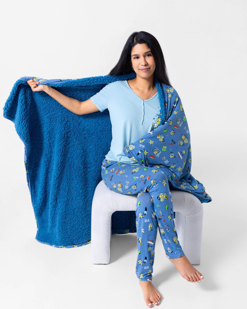 Minions: Lights Camera Action Bamboo Sherpa Blanket