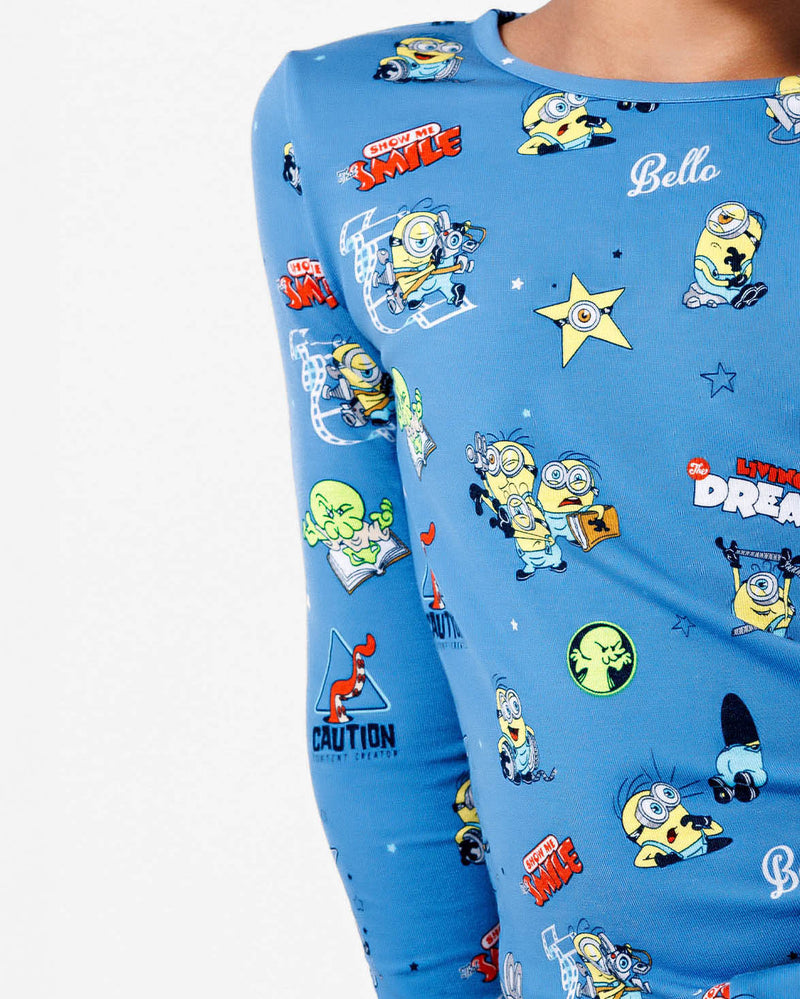 Minions: Lights Camera Action Bamboo Kids Pajamas