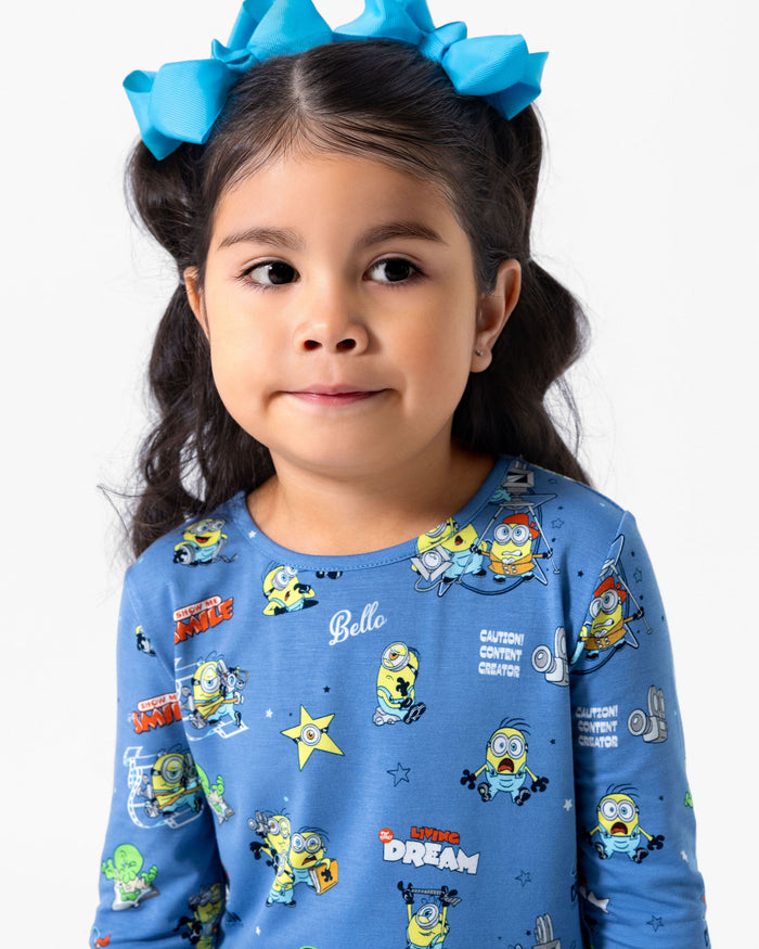 Minions: Lights Camera Action Bamboo Kids Pajamas