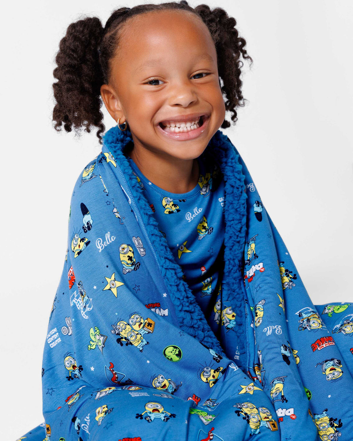 Minions: Lights Camera Action Bamboo Sherpa Blanket