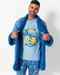 Minions: Lights Camera Action Bamboo Sherpa Bathrobe