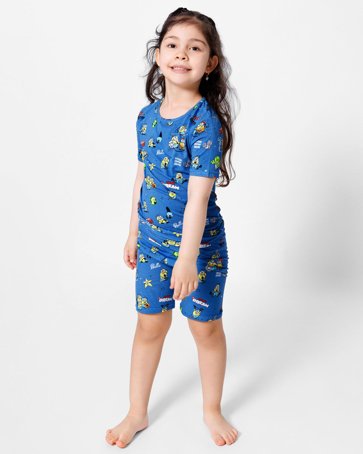 Minions: Lights Camera Action Bamboo Kids Pajama Short Set