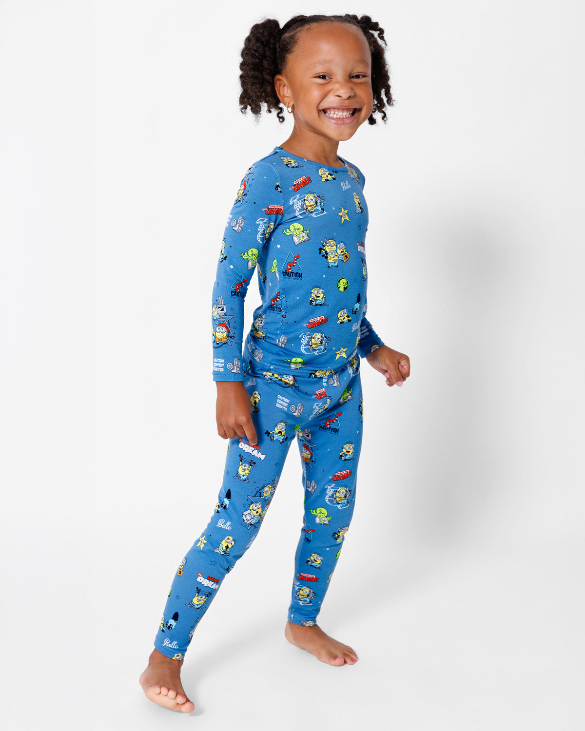 Minions: Lights Camera Action Bamboo Kids Pajamas