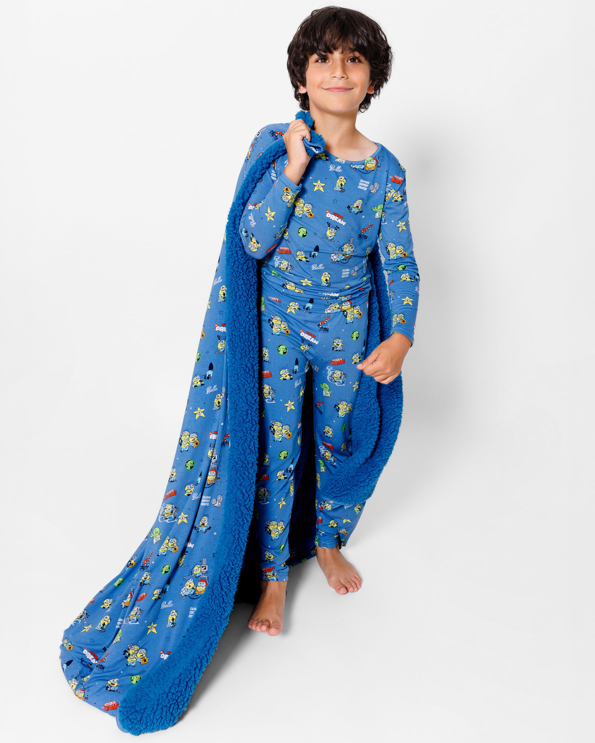 Minions: Lights Camera Action Bamboo Sherpa Blanket