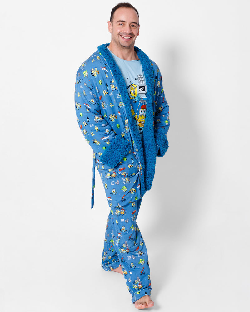Minions: Lights Camera Action Bamboo Sherpa Bathrobe