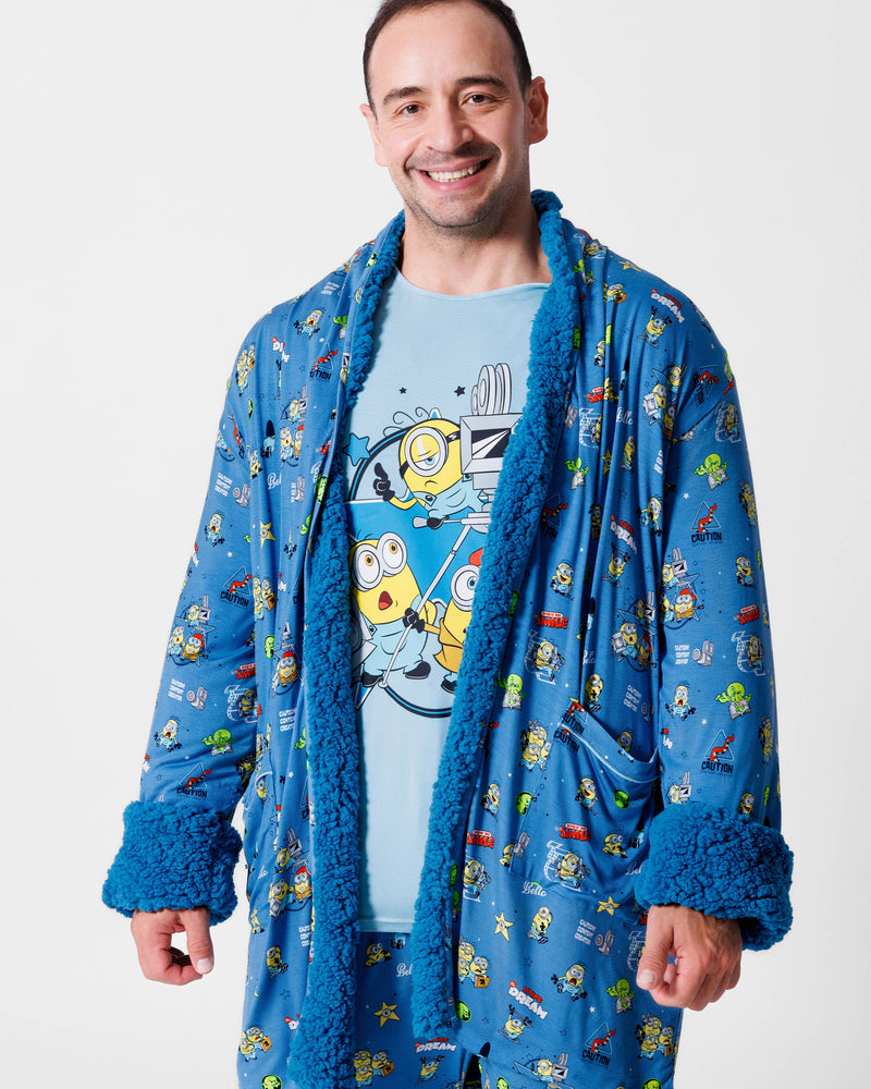 Minions: Lights Camera Action Bamboo Sherpa Bathrobe