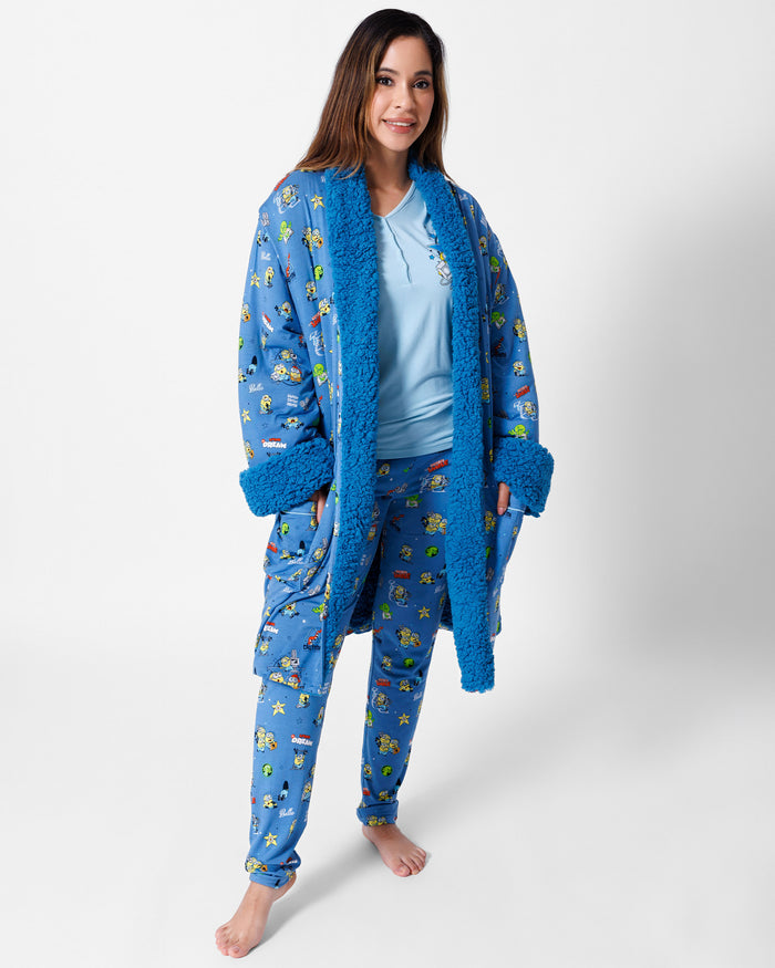 Minions: Lights Camera Action Bamboo Sherpa Bathrobe