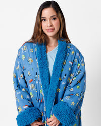 Minions: Lights Camera Action Bamboo Sherpa Bathrobe