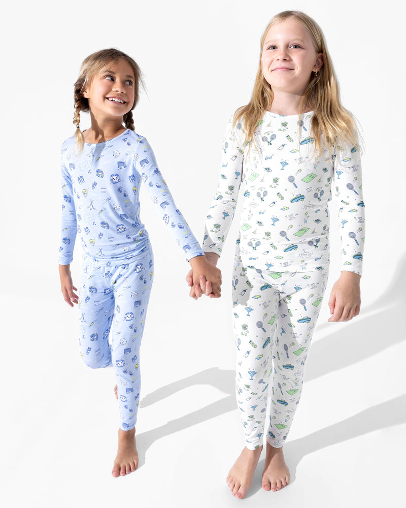 Tennis Bamboo Kids Pajamas