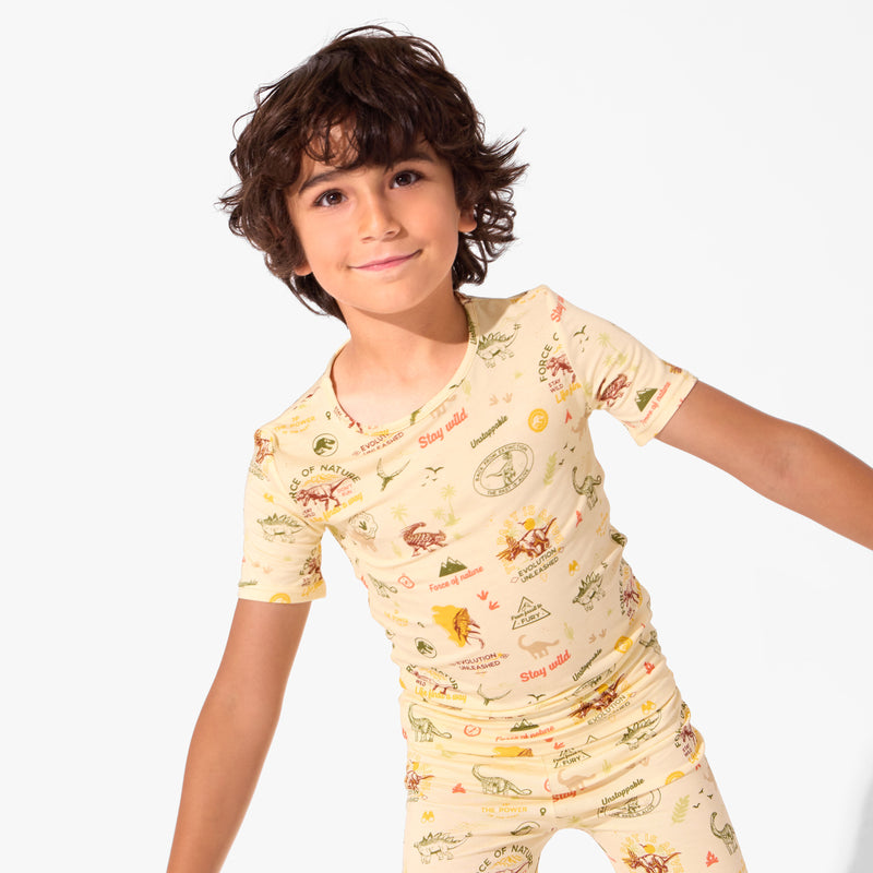 Jurassic Park: Origins Bamboo Kids Pajama Short Set