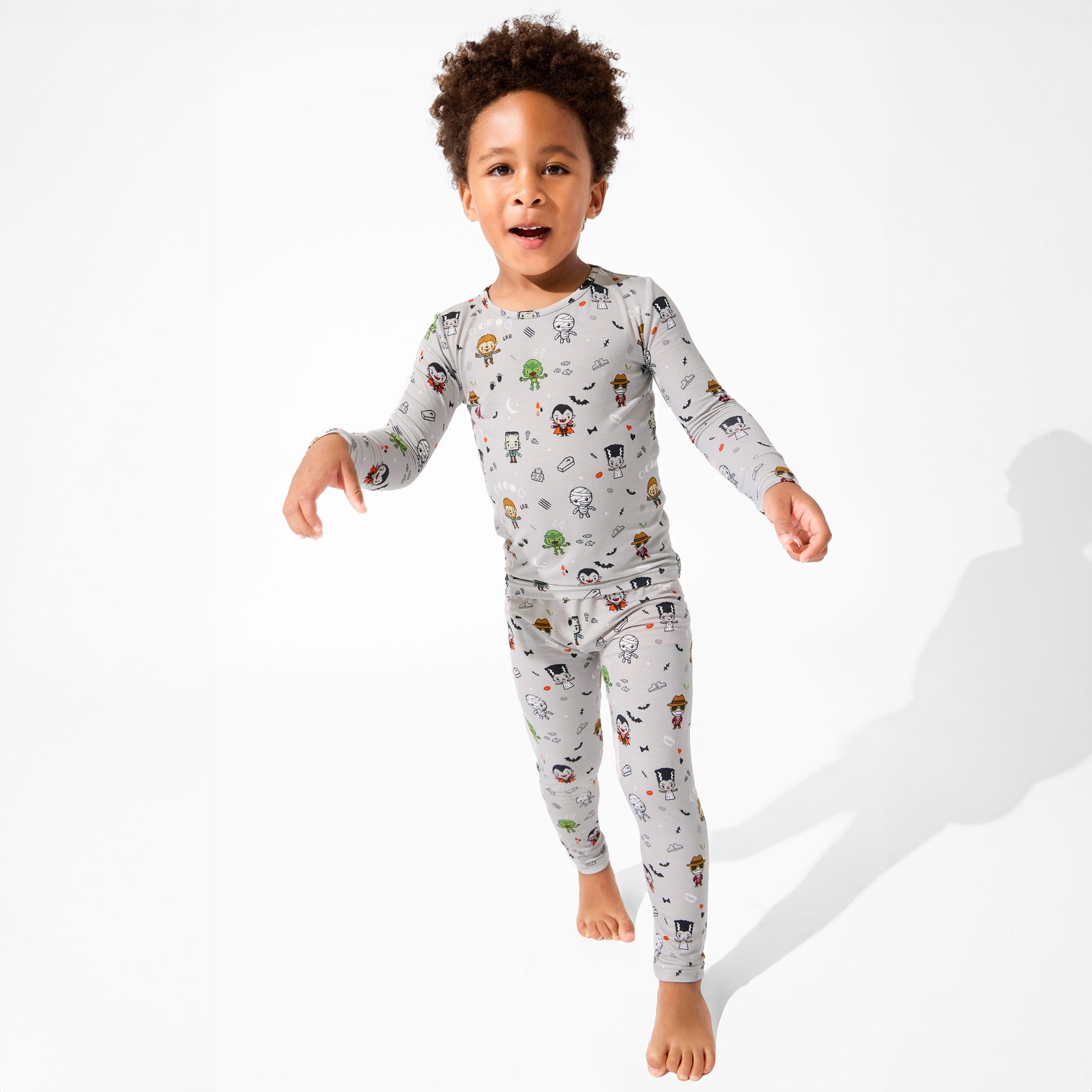 Little Monsters Bamboo Kids Pajamas