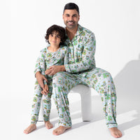 Minecraft Overworld Dreams Bamboo Men's Pajama Set