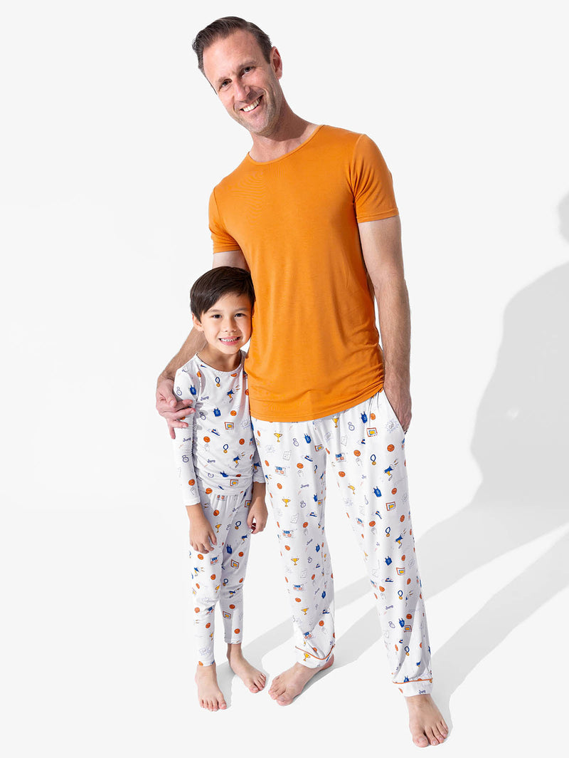All Star Basketball Bamboo Kids Pajamas
