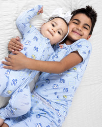 Hockey Bamboo Convertible Footie