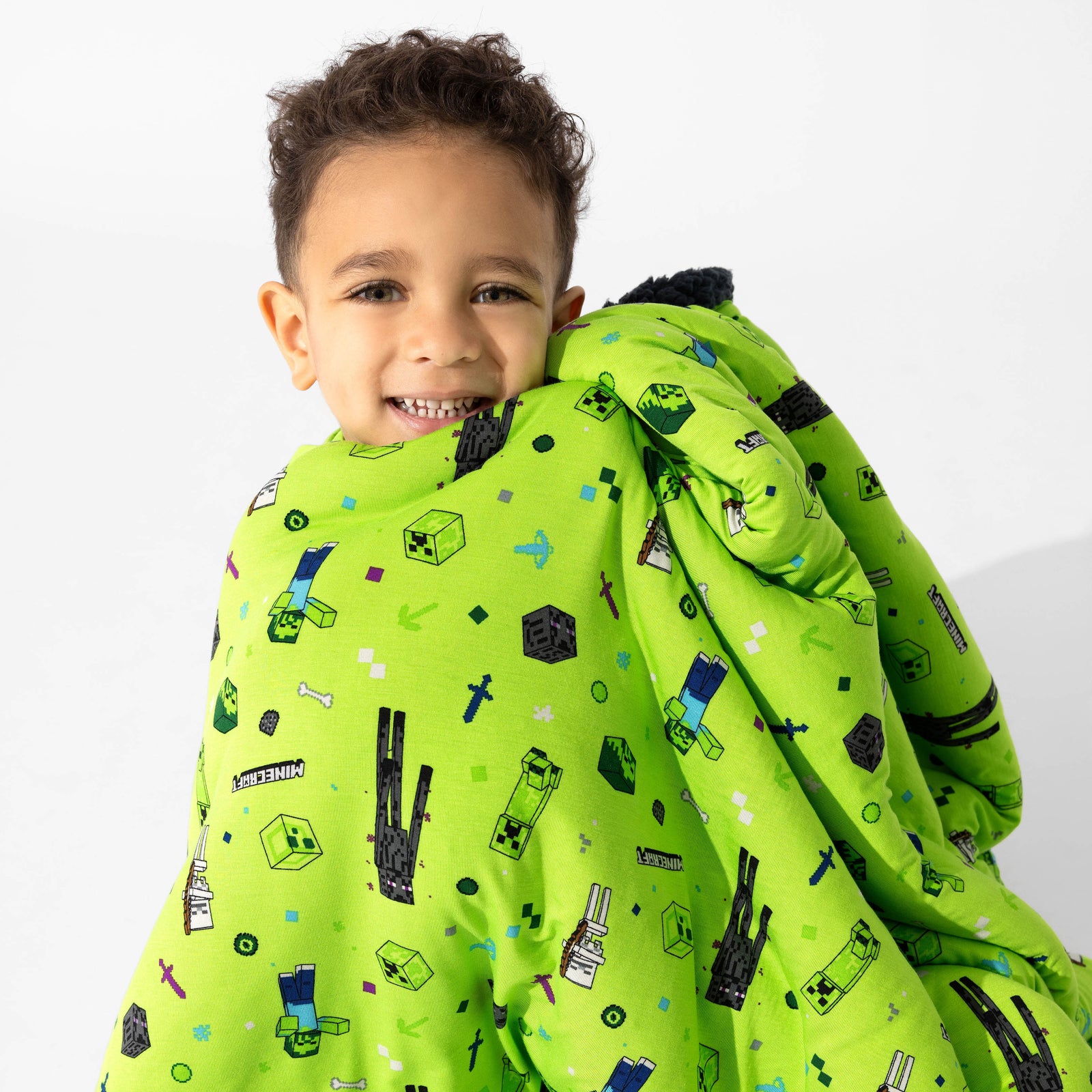 Minecraft Mob Squad Bamboo Sherpa Blanket