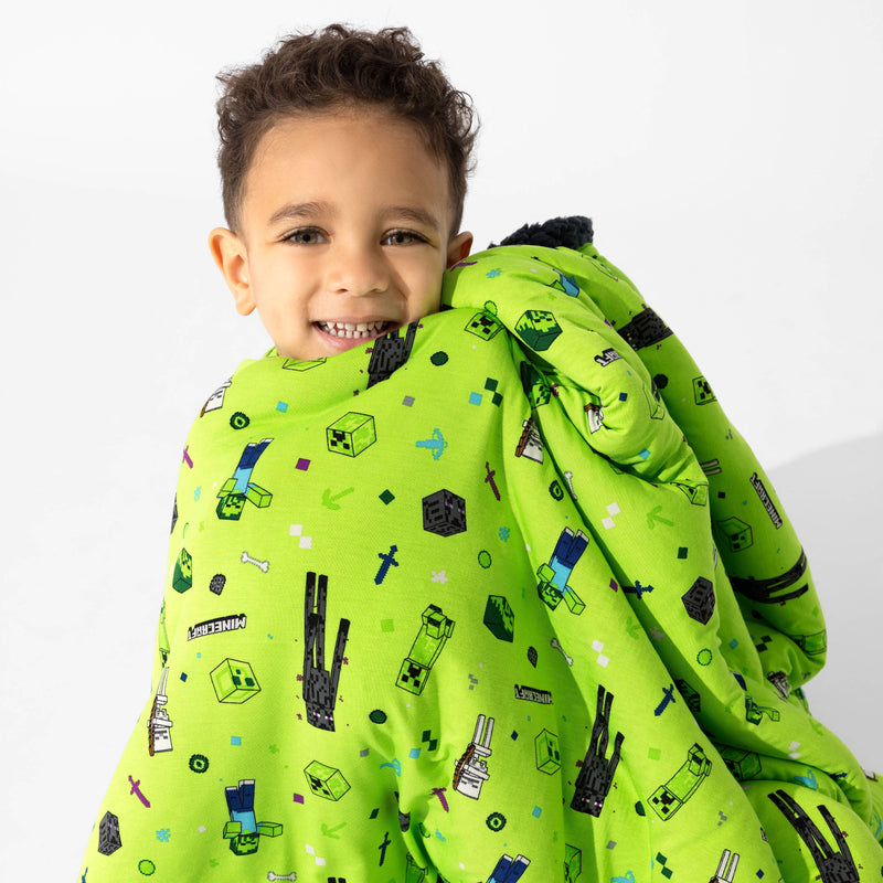 Minecraft Mob Squad Bamboo Sherpa Blanket