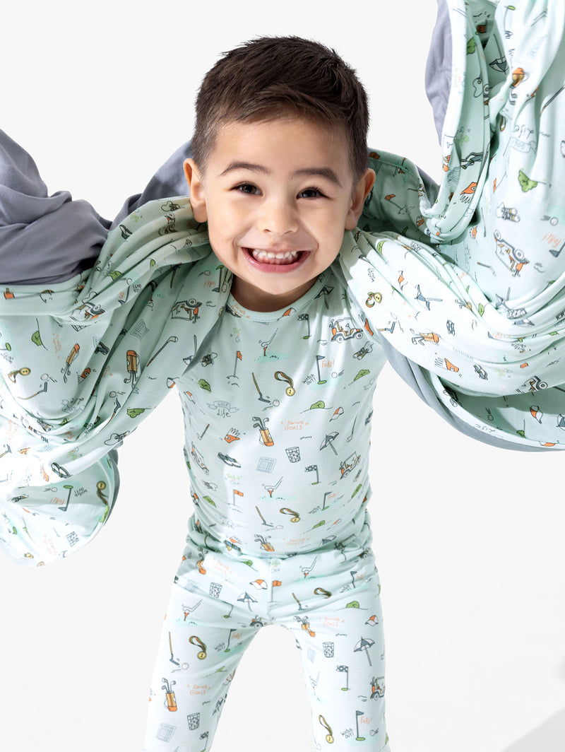Golf Bamboo Kids Pajamas