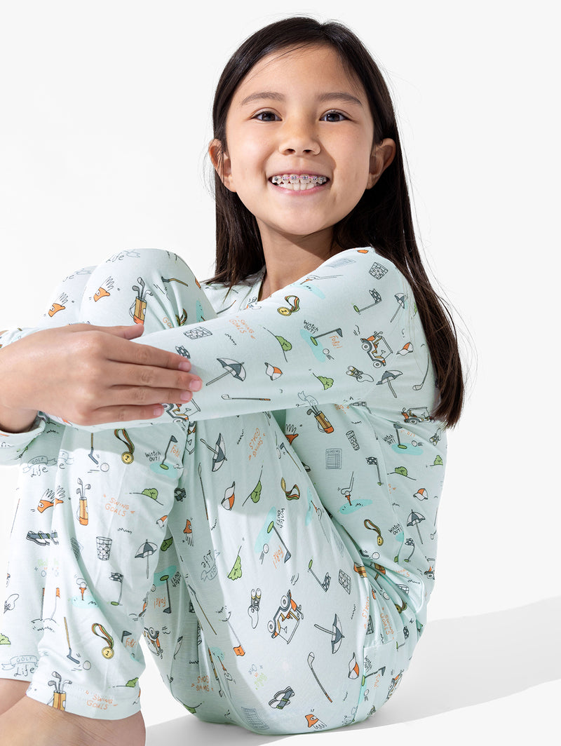 Golf Bamboo Kids Pajamas