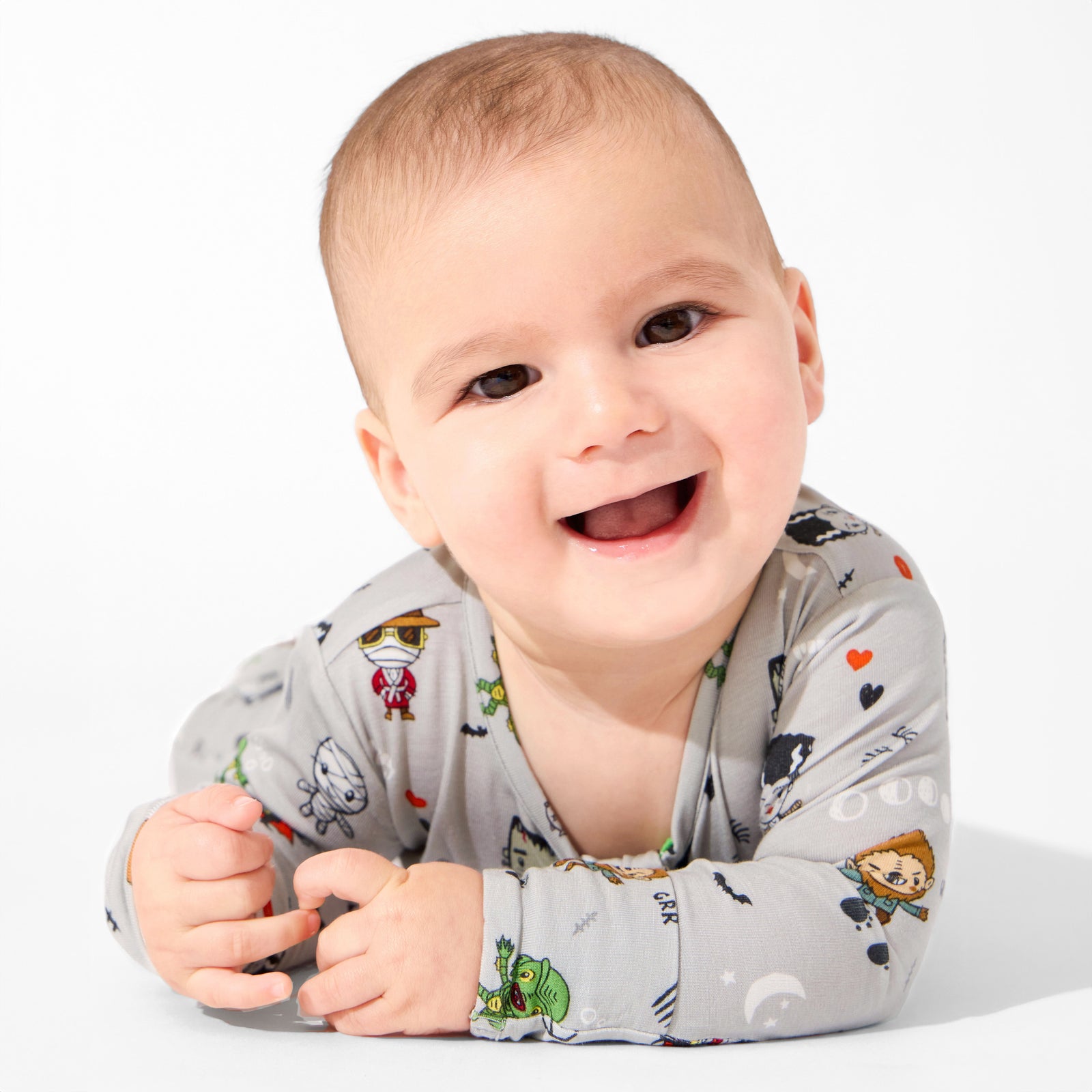 Little Monsters Bamboo Convertible Footie