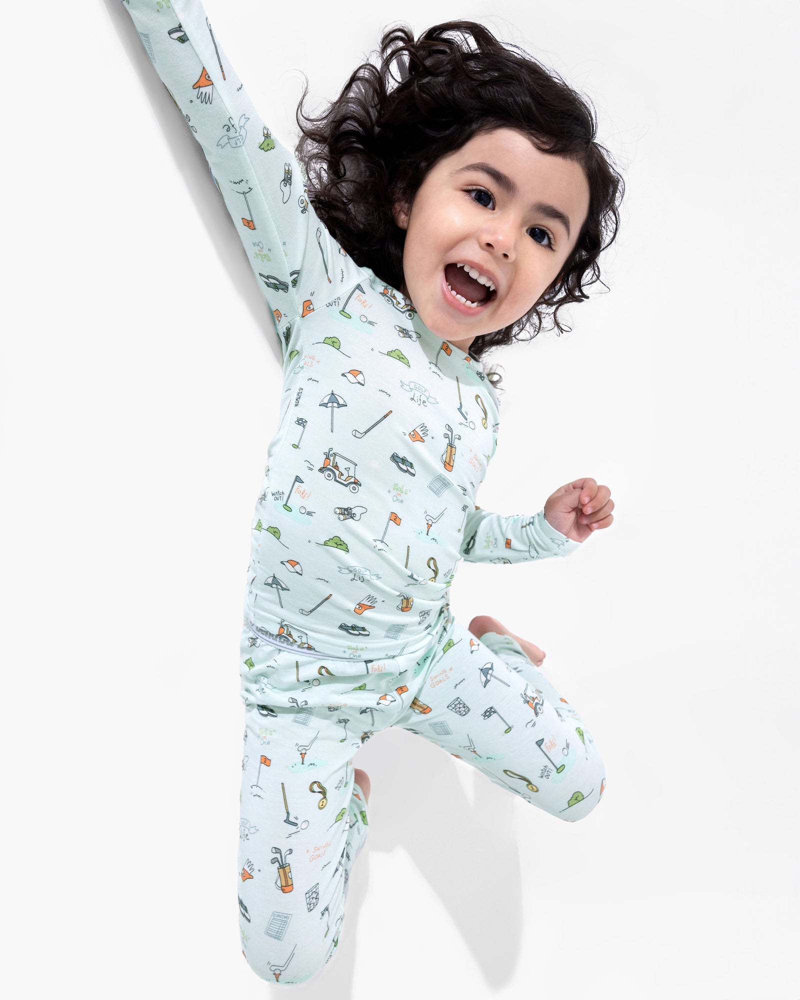 Golf Bamboo Kids Pajamas